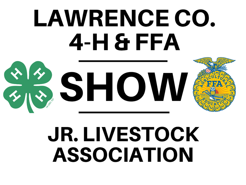 Logo for 2026 Lawrence Co. 4-H & FFA Jr. Livestock